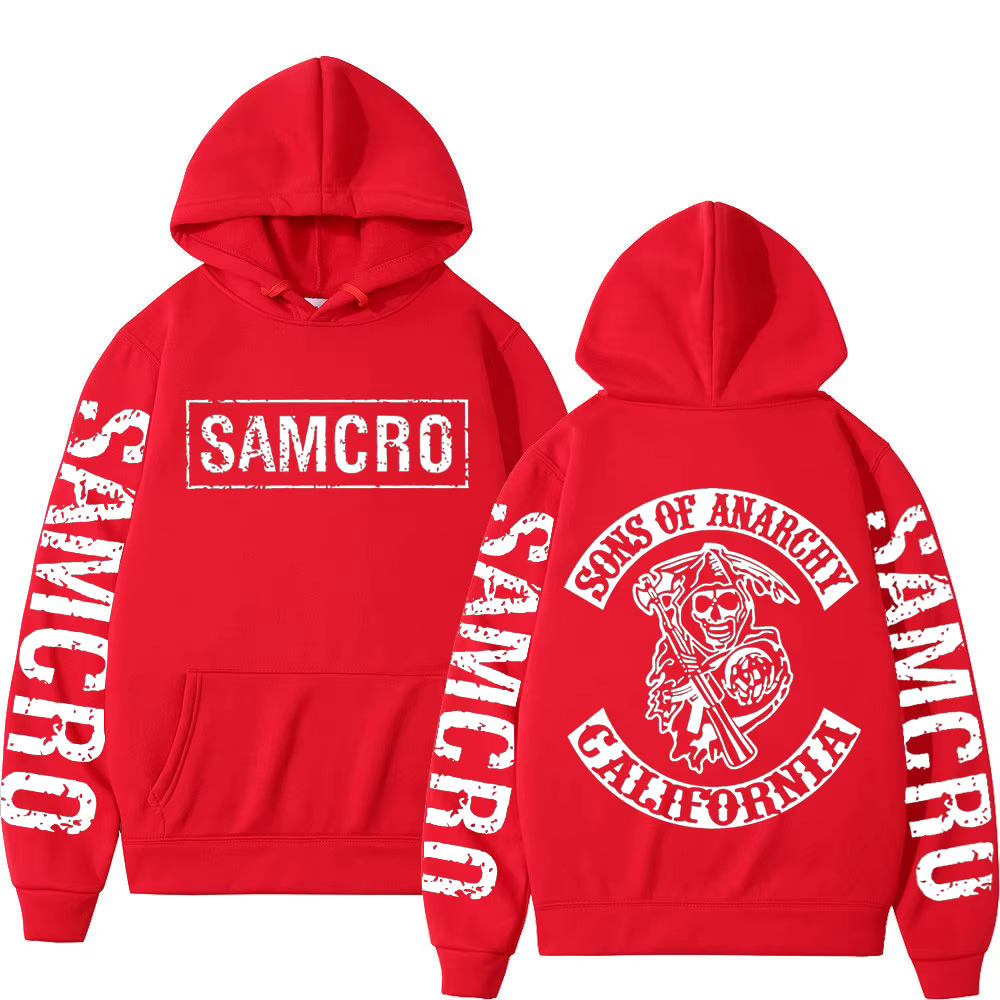 TV Play Sons of Anarchy sweat à capuche imprimé hommes femmes vêtements gothique Vintage sweats à ca