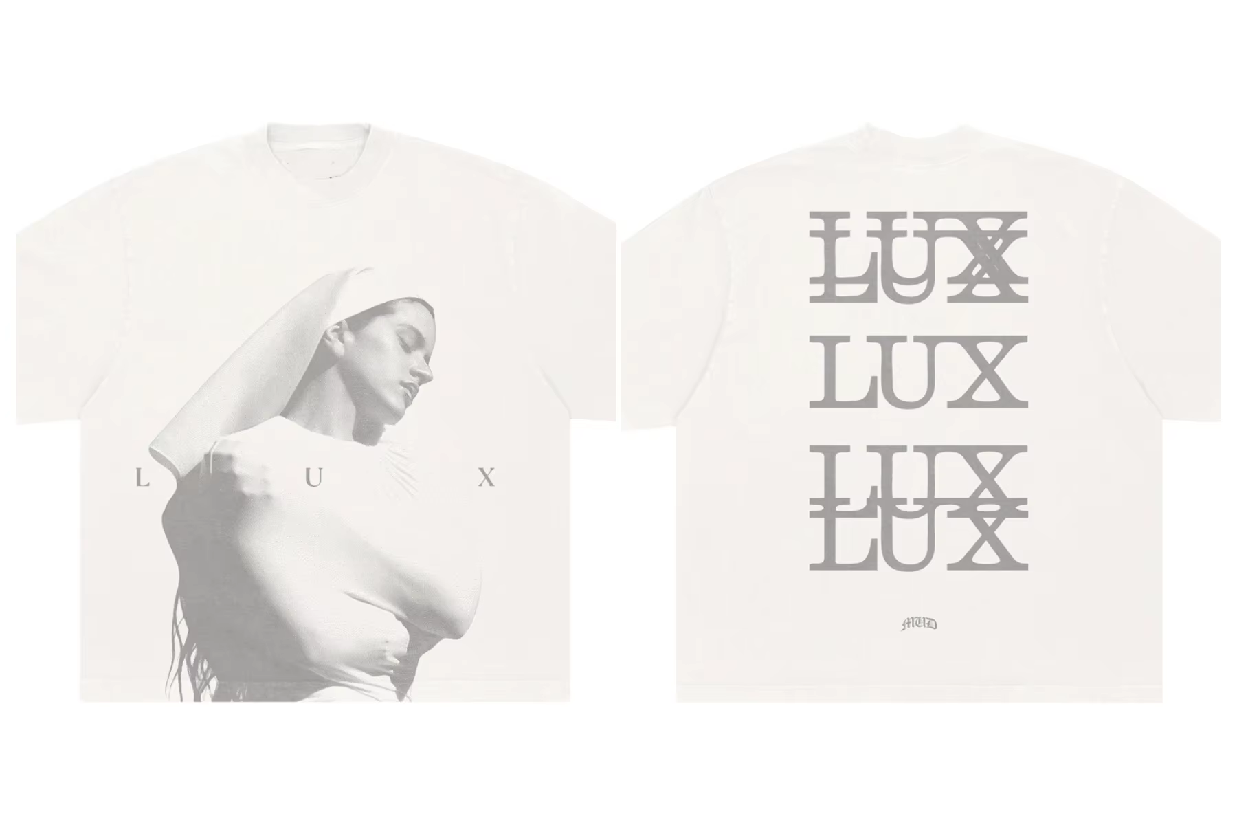 Chanteur Lux Rosalia T-shirt imprimé manches courtes mode haut rétro tendance sport Streetwear décon