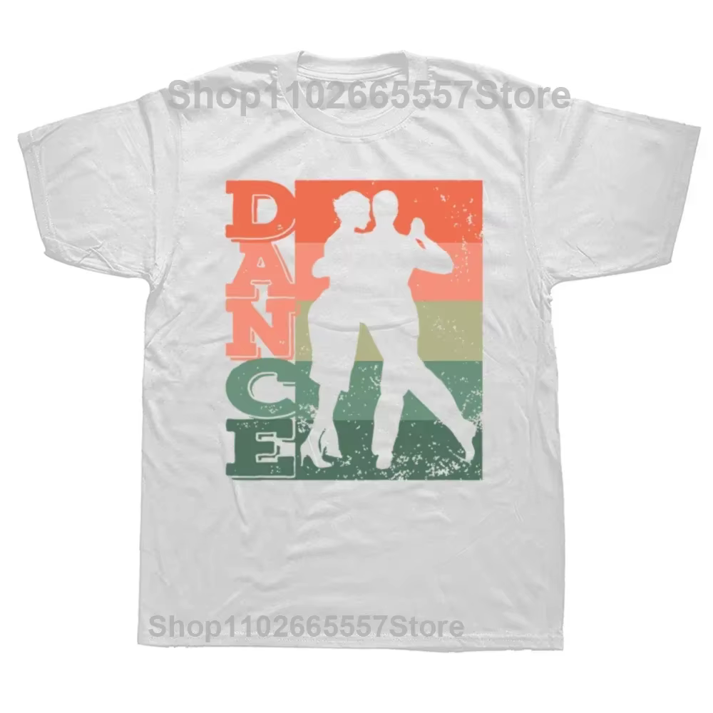 Drôle Tango danseurs t-shirts Style d'été graphique coton Streetwear à manches courtes cadeaux d'ann