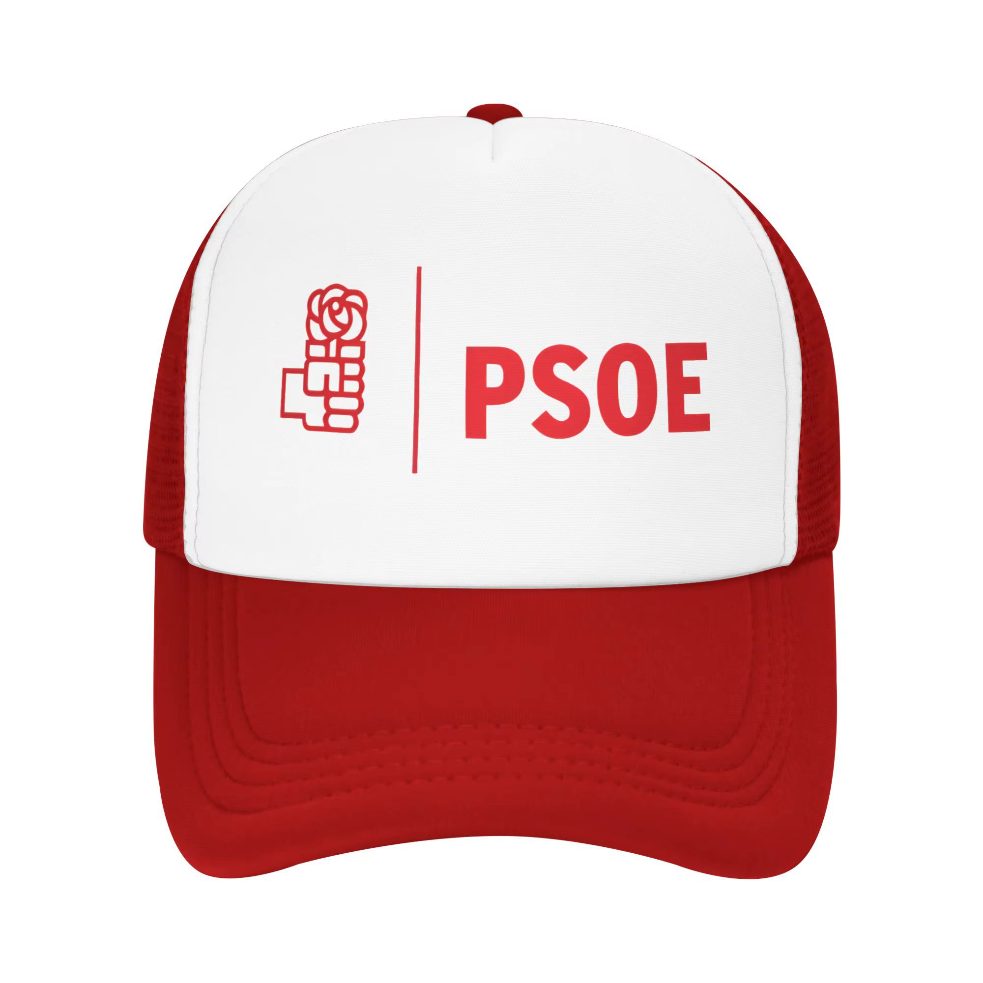 Casquette de baseball en maille respirante avec logo PSOE Pedro Sanchez, tendance, ajustable, pour u
