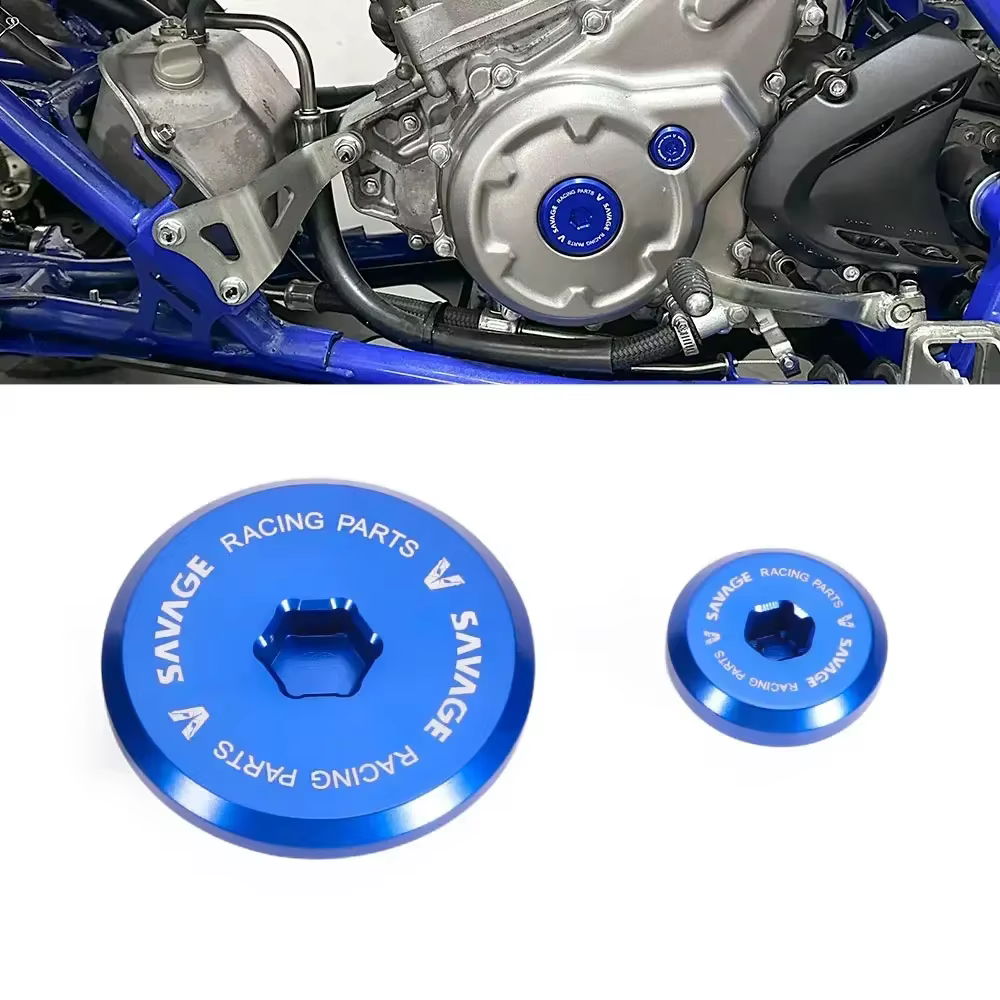 Couvercle de bouchon de carter de moteur de Motocross 2024 WR YZ 250 450, pour YAMAHA YZ250F YZ450F 