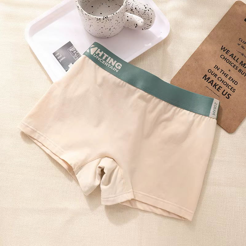 Coton femmes culottes sous-vêtements femmes intimes femme respirant antimicrobien Boyshorts slips Se