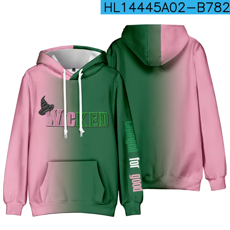 Sweats à capuche Wicked Merch pour hommes et femmes, Streetwear décontracté unisexe, vêtements à cap
