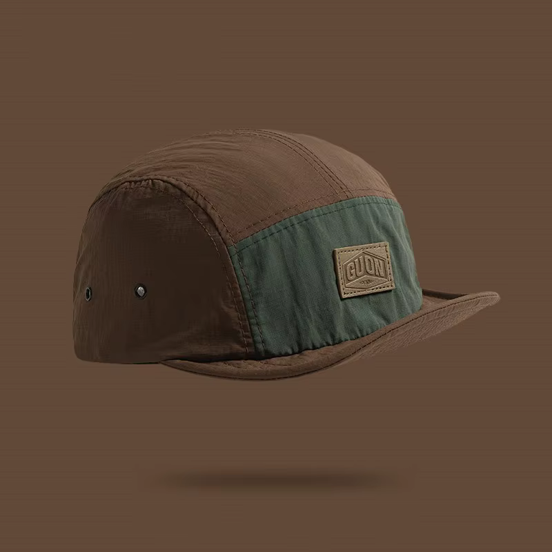 Casquette de baseball rétro pour homme, chapeau à visière, bord souple, couture de personnalité, sol