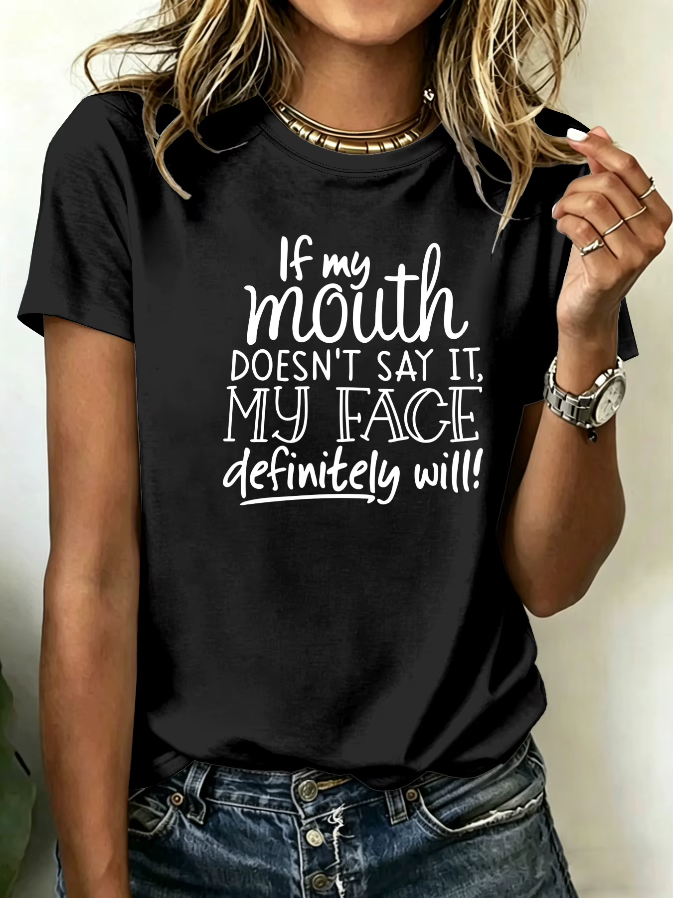 T-shirts pour femmes grandes tailles, hauts imprimés à manches courtes, amples et décontractés, doux