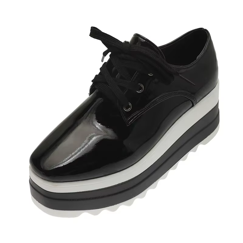 Femmes de luxe baskets Designers plate-forme chaussures pour femmes mode à lacets chaussures décontr
