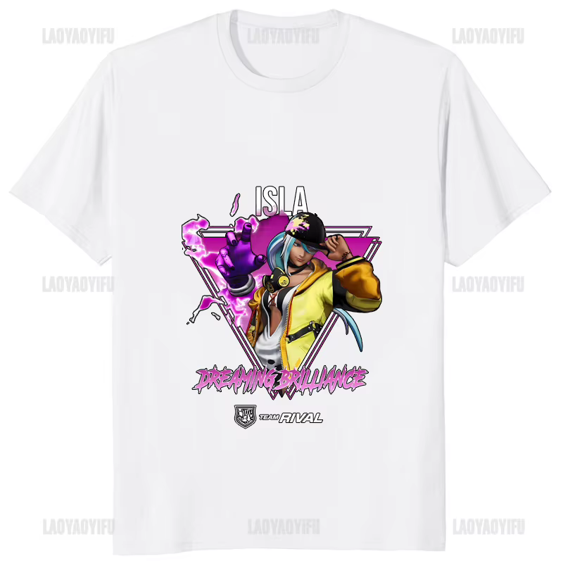 T-shirt homme King of Fighters XV, vêtement streetwear décontracté, avec image Mai Shiranui imprimée