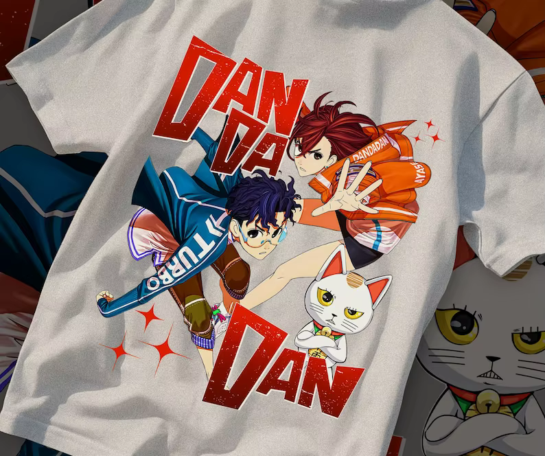 Dandadan Anime T-Shirt à la mode japonais Streetwear graphique T-Shirt cadeau parfait pour les Fans 