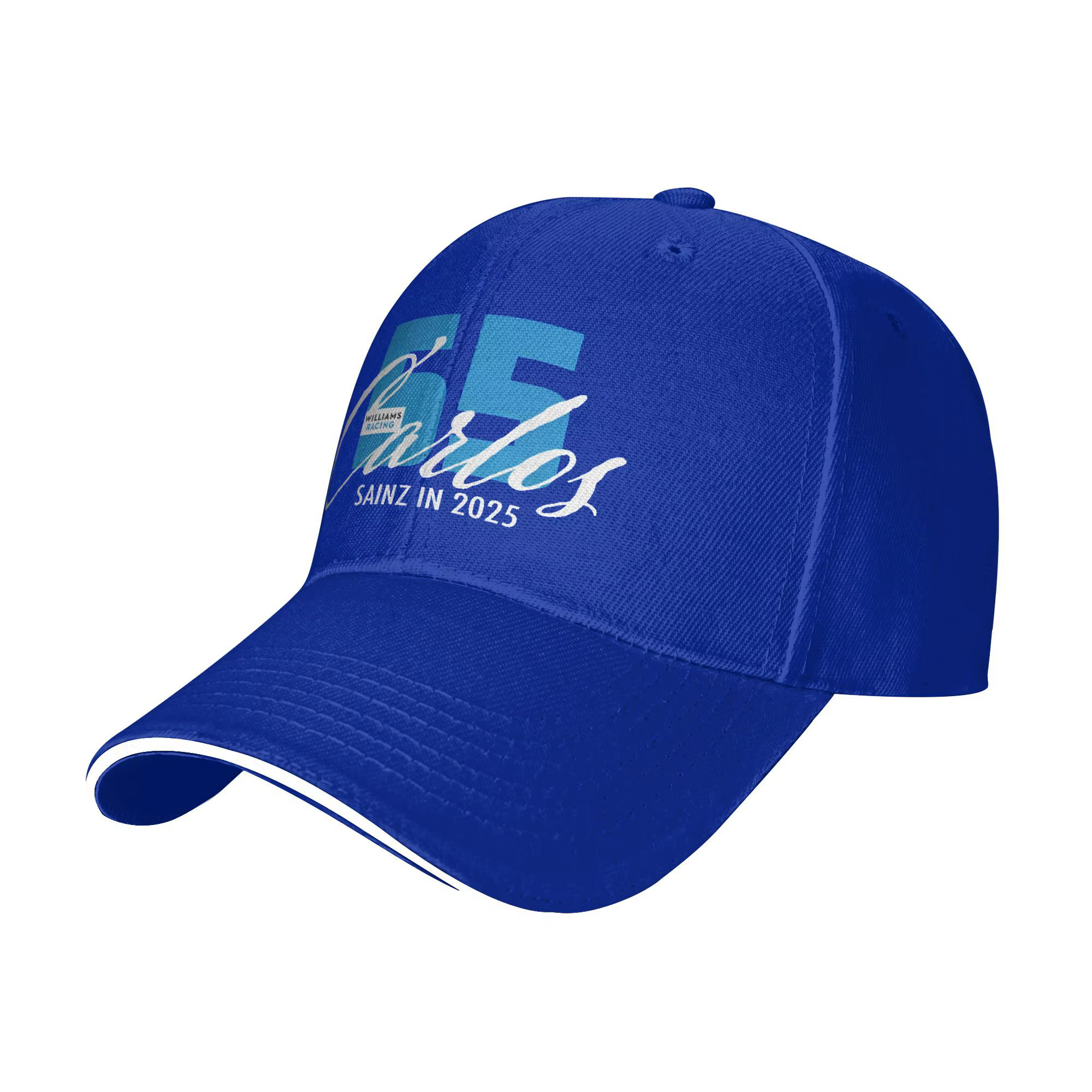 Casquettes de Baseball de l'équipe de course Williams, casquettes Sandwich Carlos Sainz à la mode po