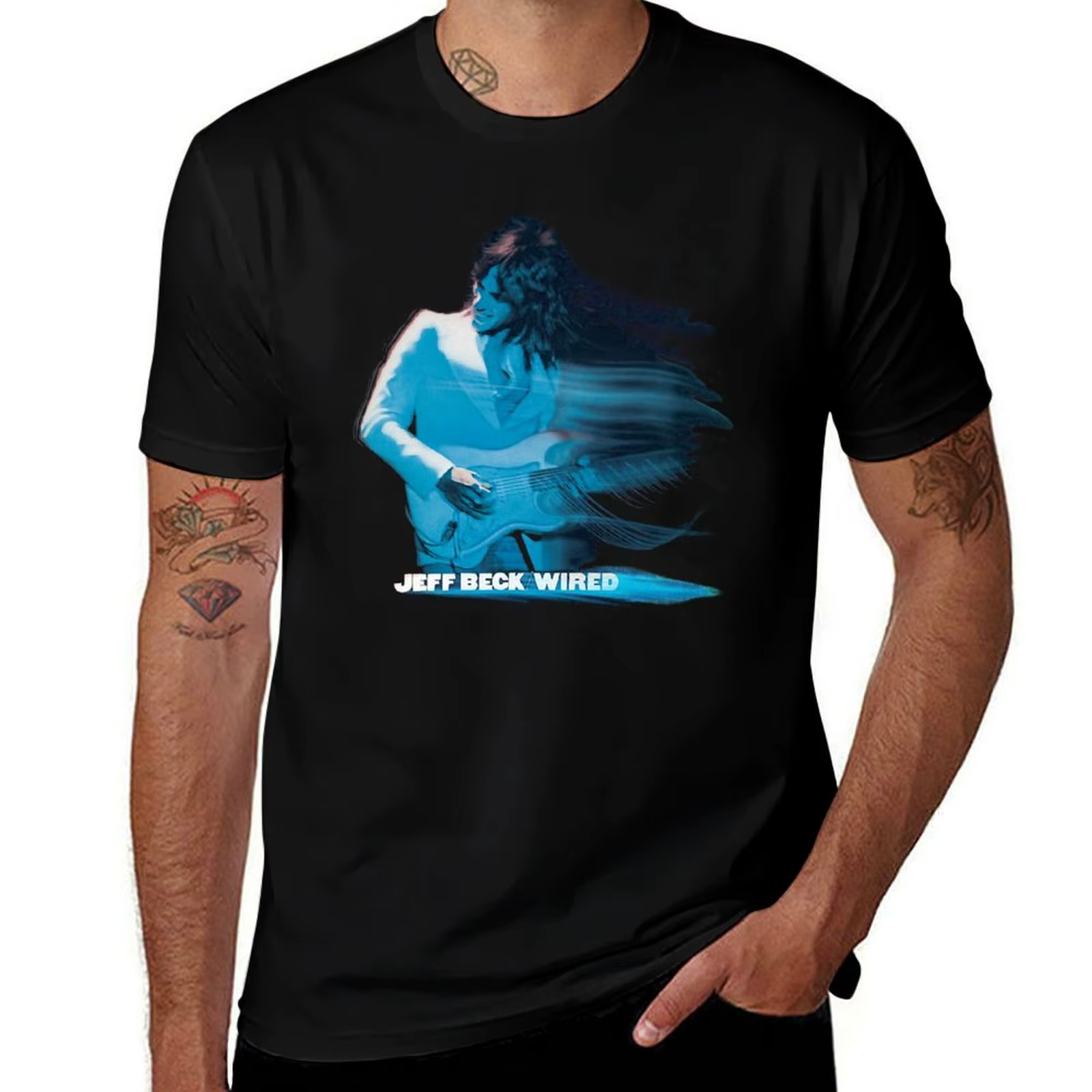 T-shirt décontracté résistant aux taches : La seule guide de Jeff Beck dont vous aurez besoin