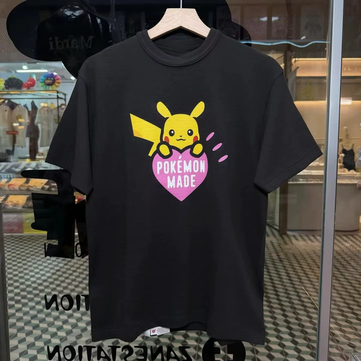 Nouveau T-shirt Pokémon Pikachu 2026 - T-shirt décontracté ample en coton pur à manches courtes pour
