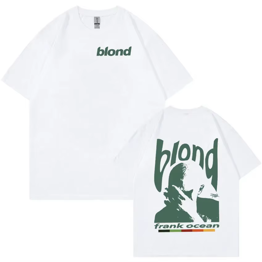 Rappeur Frank rétro graphique T-shirt hommes femmes Hip Hop océan Album vêtements T-Shirts Y2k unise