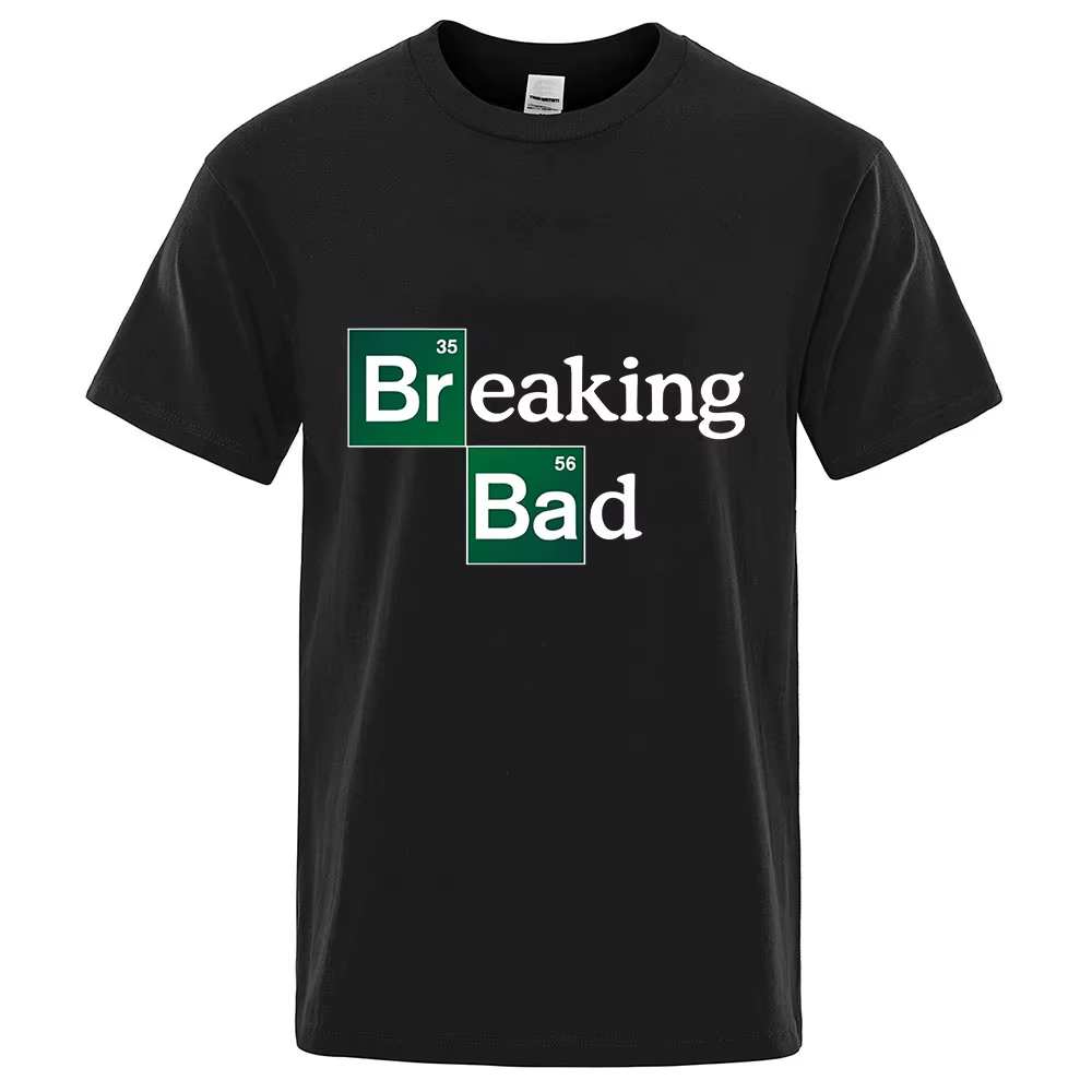 Breaking Bad T-Shirt col rond ultra-léger pour hommes, séchage rapide, respirant, absorbant la sueur