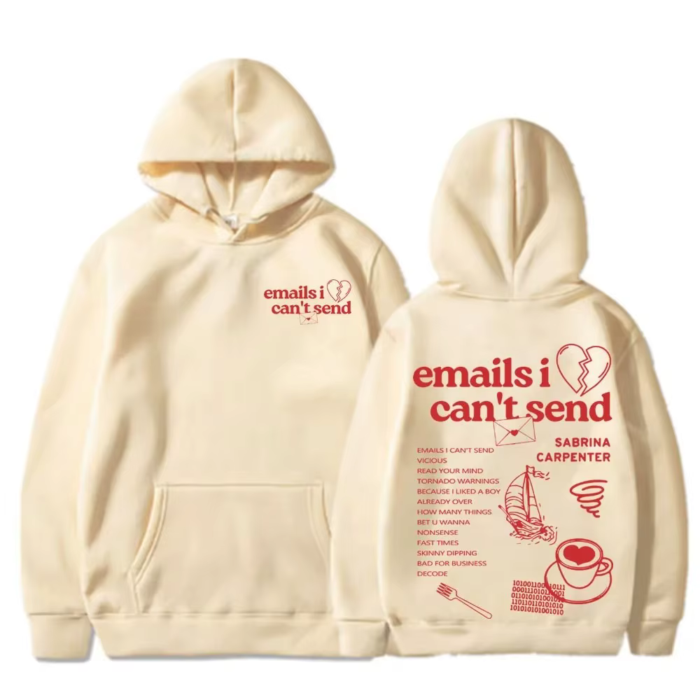 Sabrina Carpenter Vintage 90s sweat à capuche hommes et femmes Hip-hop sport Harajuku pull sweat pri