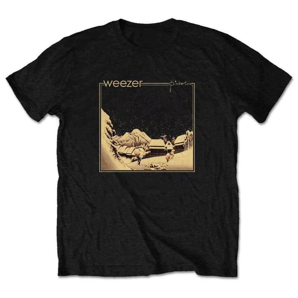 Weezer Pinkerton T-shirt de couverture d'album, t-shirt rock alternatif pour hommes, parfait pour le