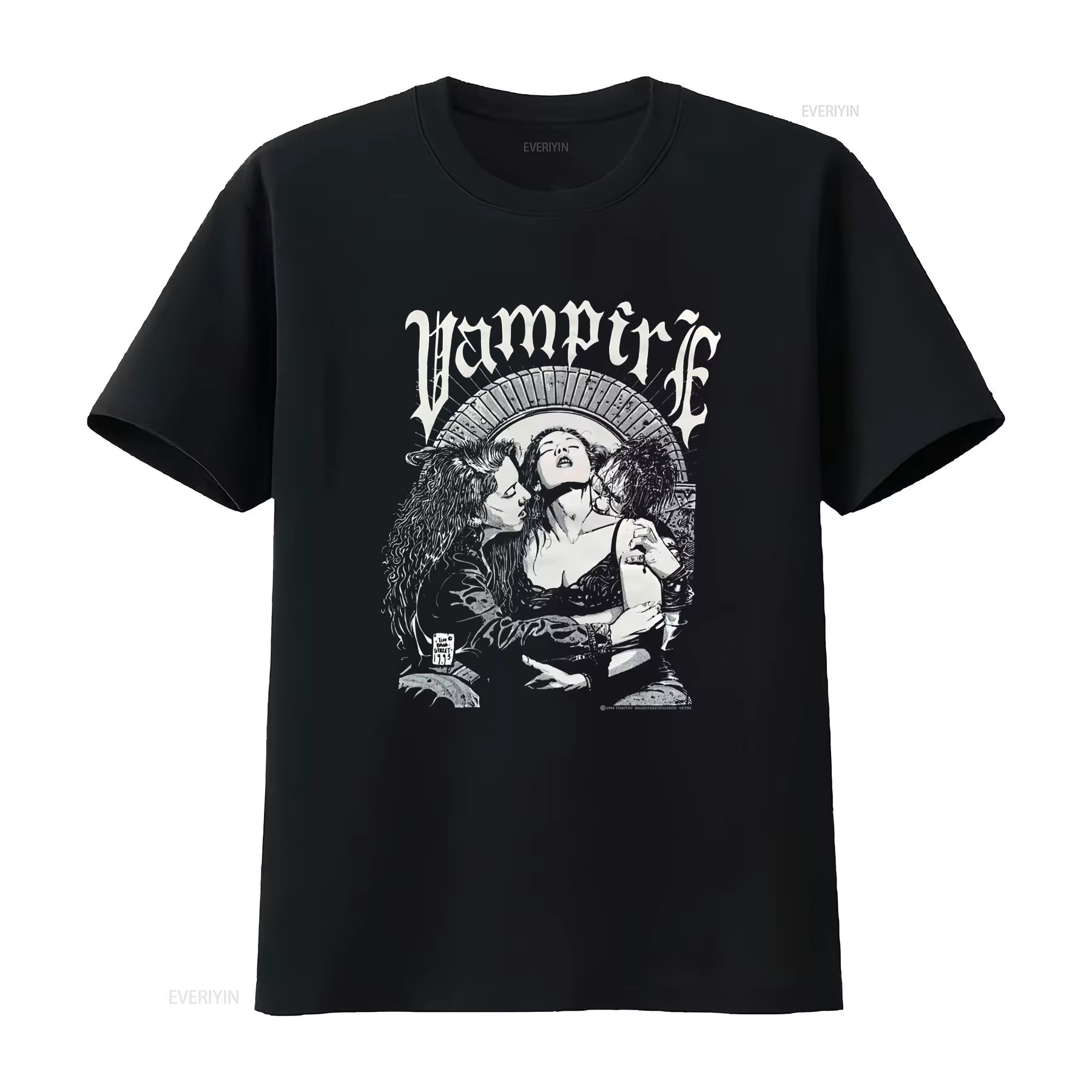 T-shirt VTG Vampire The Masquerade sz XXL 2XL Promo Fashion Victim Goth RPG 90s vintage Washed homme