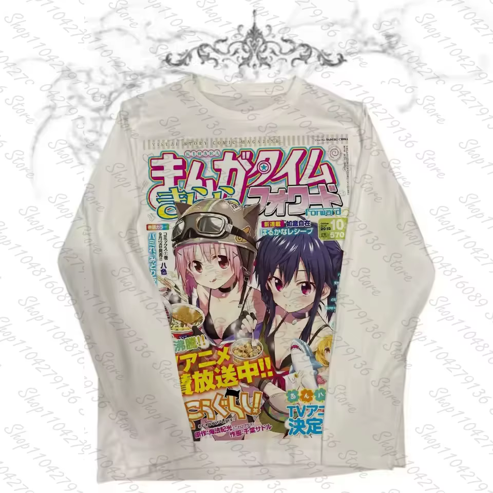 Vêtements pour femmes Printemps 2025, T-shirts graphiques Y2K, T-shirts Harajuku Y2K Kitty pour femm