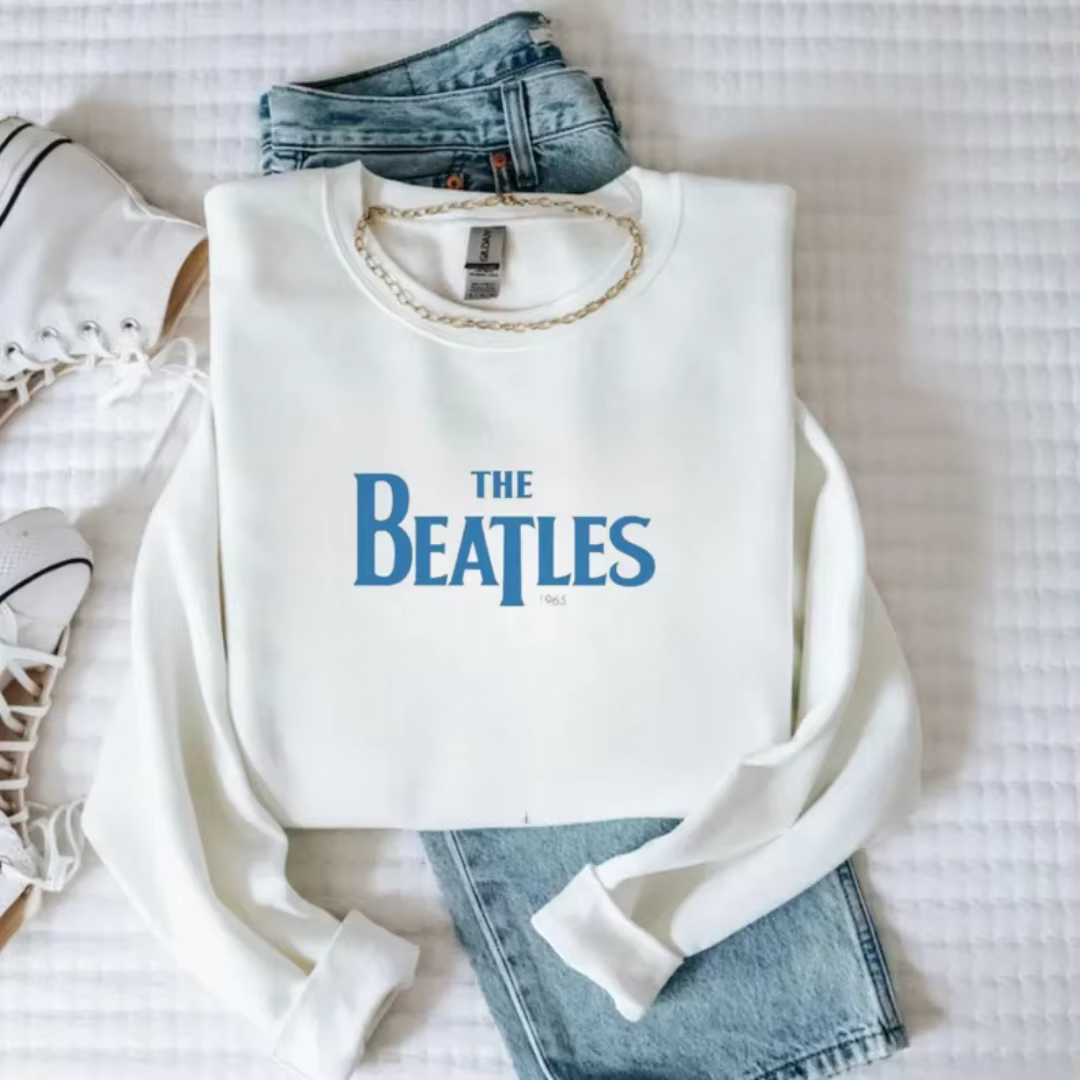 T-Shirt The Beatles Anthology Band, T-Shirt graphique rétro Rock Band, T-Shirt d'été en pur coton po
