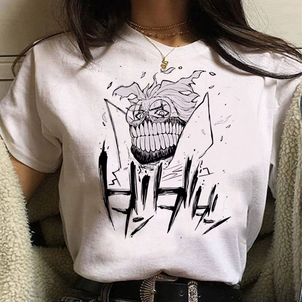 Dandadan Okarun t-shirt femme Y2k Vintage streetwear université gothique coréen vêtements chemise à 