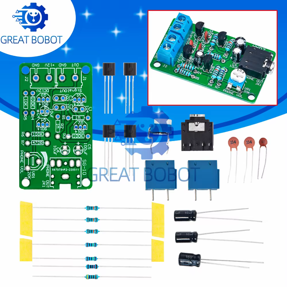 BS – générateur de Signal de bruit blanc, Kit de bricolage, Kit électronique, sortie à 2 canaux pour