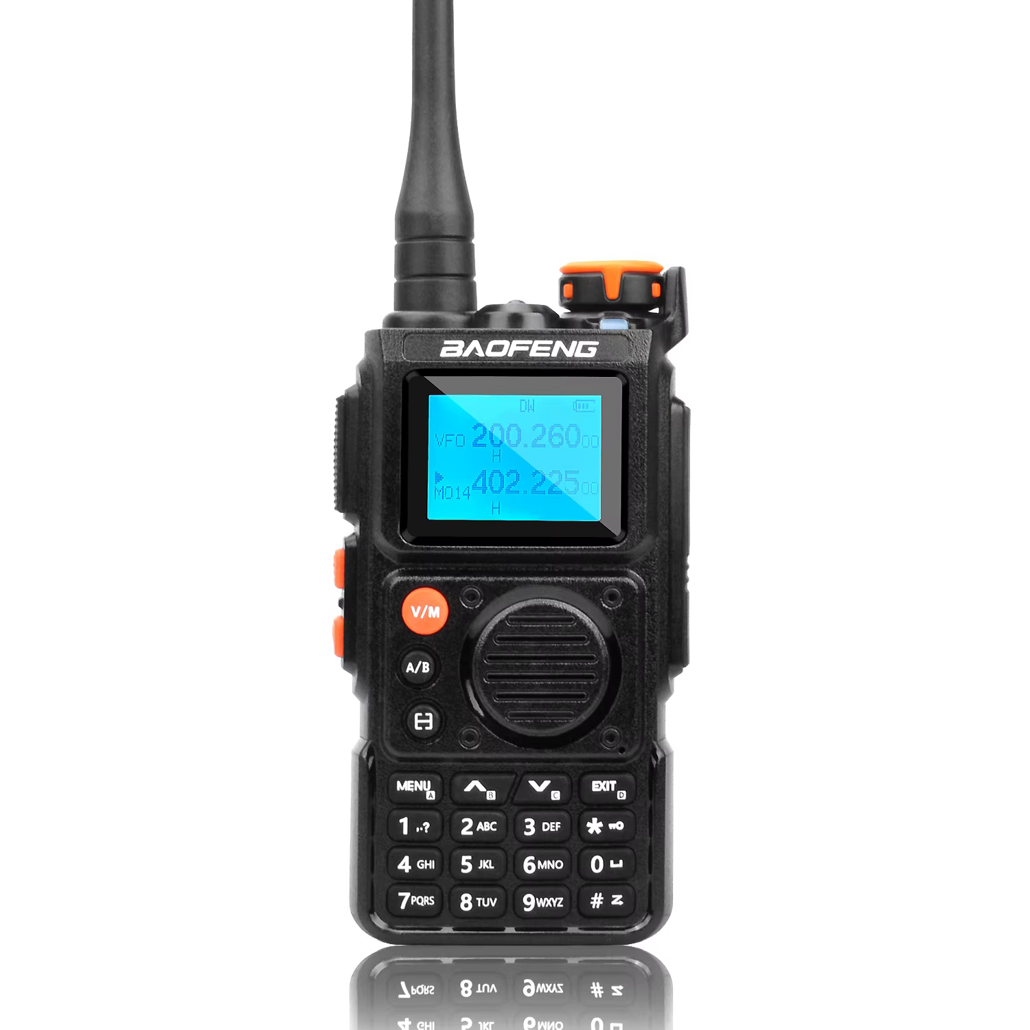 Baofeng-Bande aérienne sans fil multibande K6, 2m, 70cm, VHF, UHF, pour touristes, freq, copie, supp