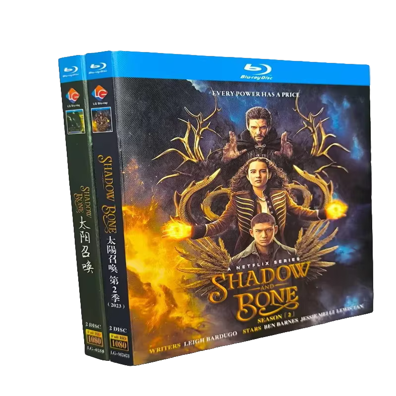 Shadow and Bone Saison 1-2 : 4 BD Ensemble de nouvelles boîtes toutes les régions ‎   Disque Blu-ray