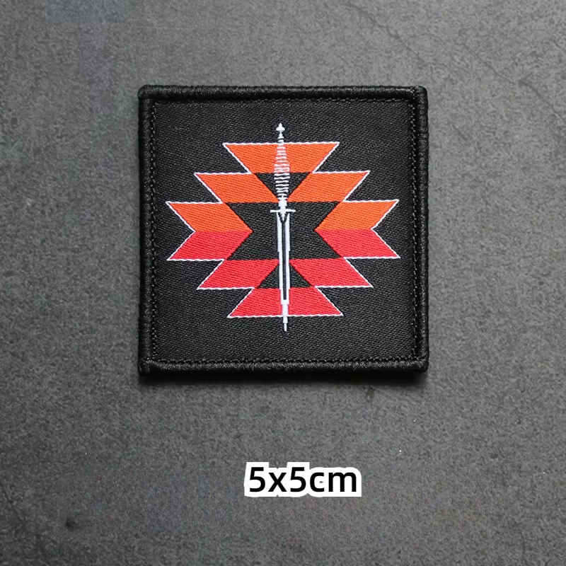 BCS Black Canyon Systems-Insigne de moral, brassard en tissu, décoration de sac à dos DulBackpack pe