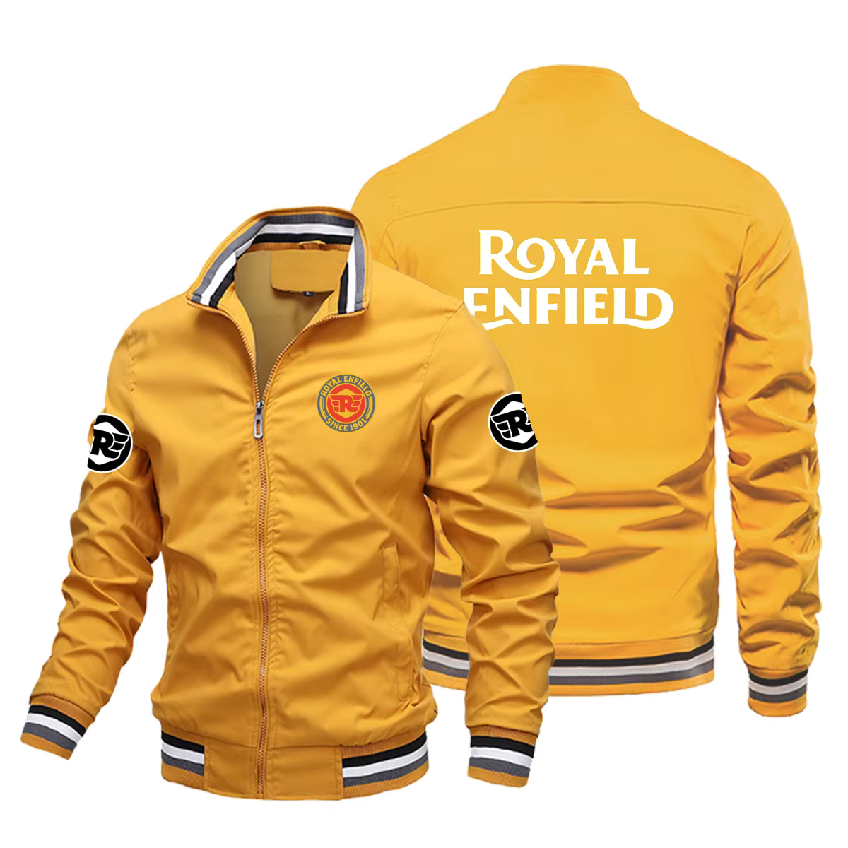 2025 Nouveau style rétro Royal Enfield Veste de moto Veste de course Coupe-vent Sports de plein air 