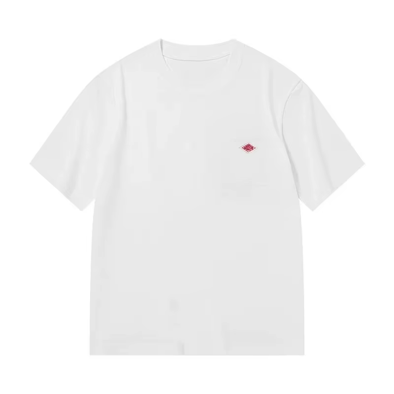 T-shirt imprimé de marque de mode pour hommes et femmes, simple, à manches courtes, polyvalent pour 