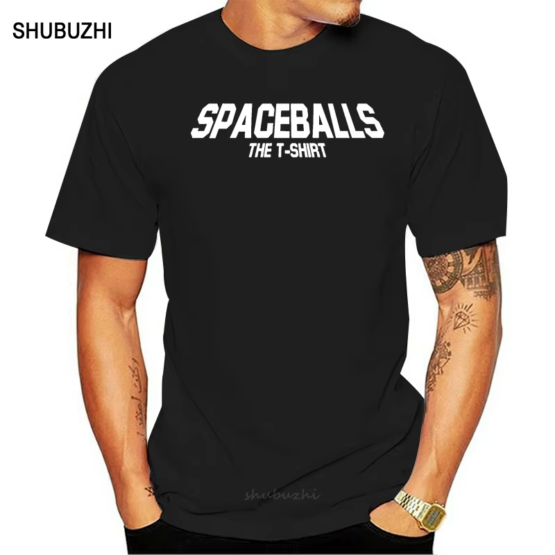 Spaceballs T-Shirt hommes coton T-Shirt été marque teeshirt taille européenne