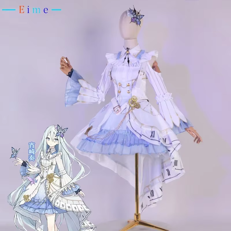 PJSk Yoisaki Kanade Cosplay Costume jeu Cosplay robe Costume Halloween carnaval uniformes sur mesure