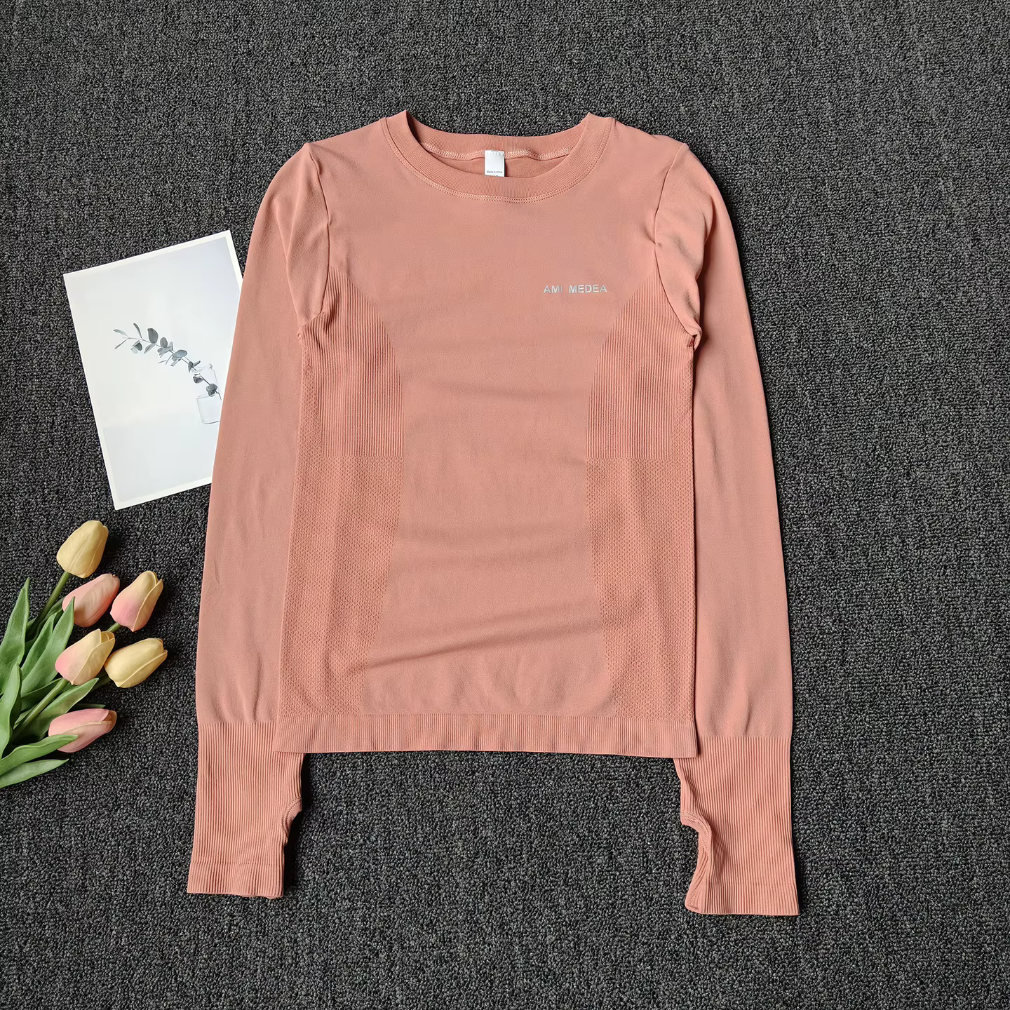 Haut d'entraînement de Compression à manches longues pour femmes, chemise de Fitness à séchage rapid