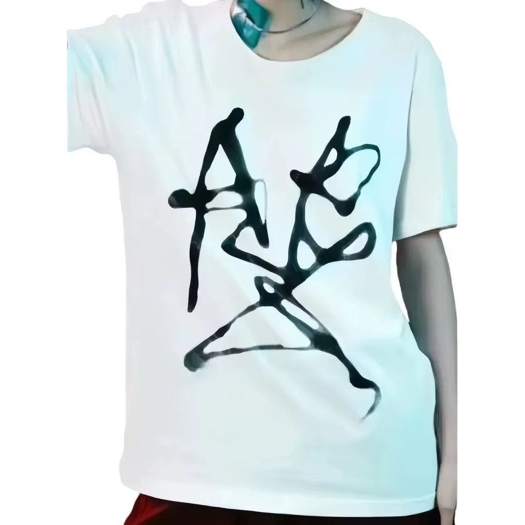 Anime Alien Cosplay scène jusqu'à décontracté blanc t-shirt à manches courtes idole Costume Hallowee