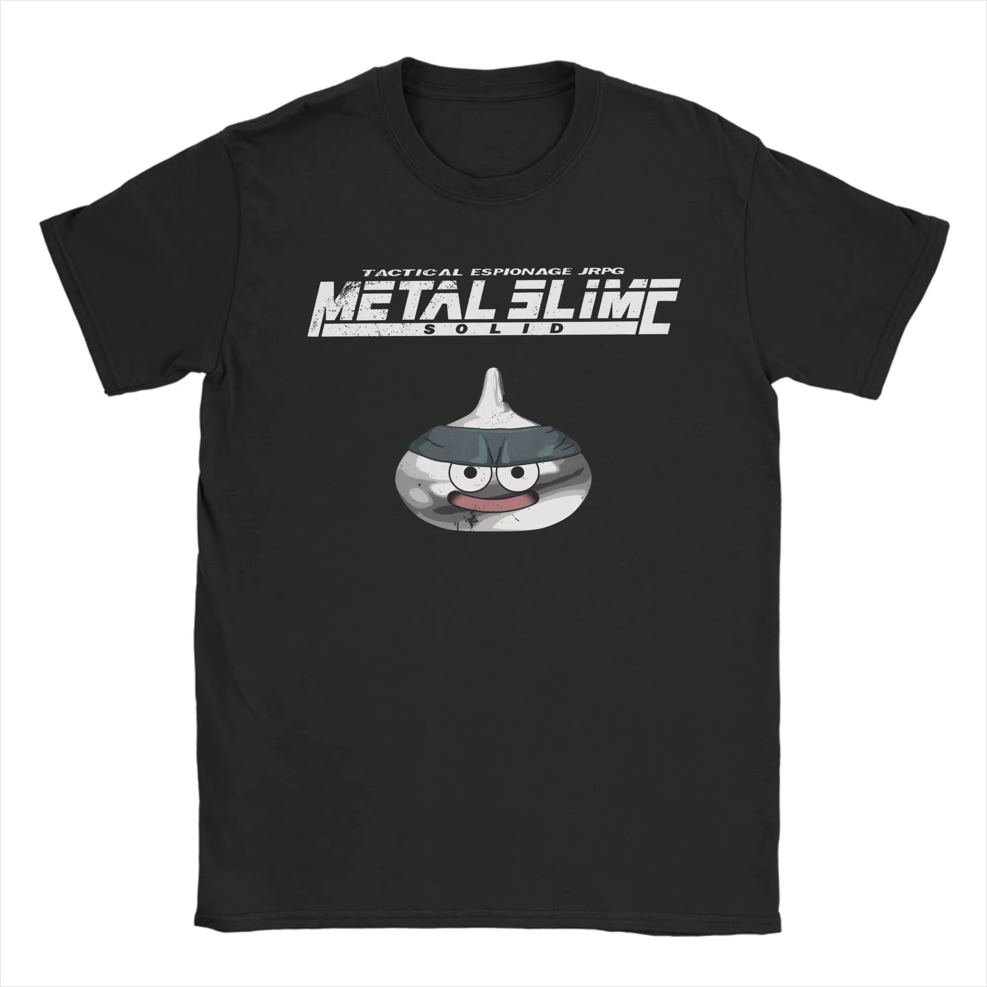 T-shirt d'été Dragon Quest slime pour unisexe, T-shirts en pur coton, vêtements à manches courtes