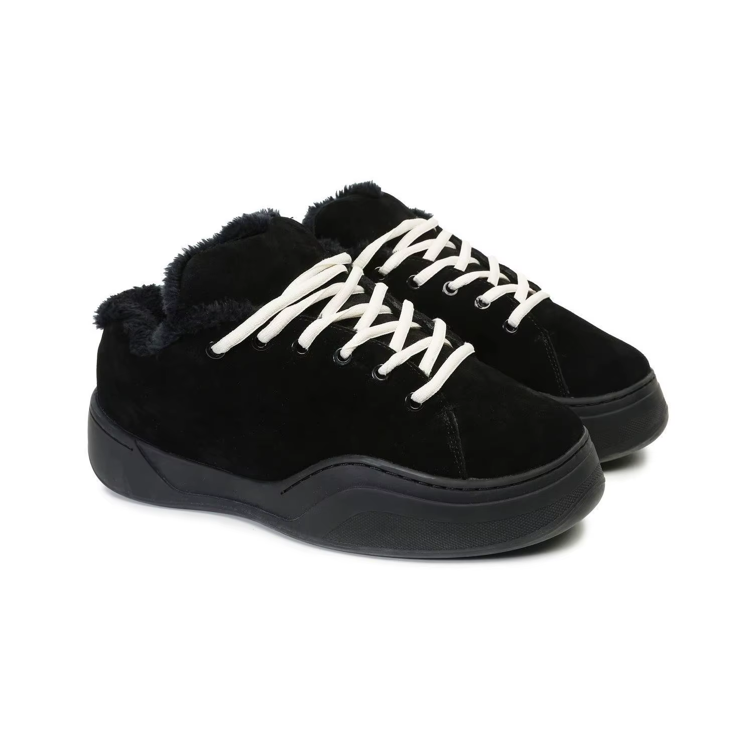 Chaussures de Skateboard en daim et cuir véritable pour hommes et femmes, baskets chaudes à platefor