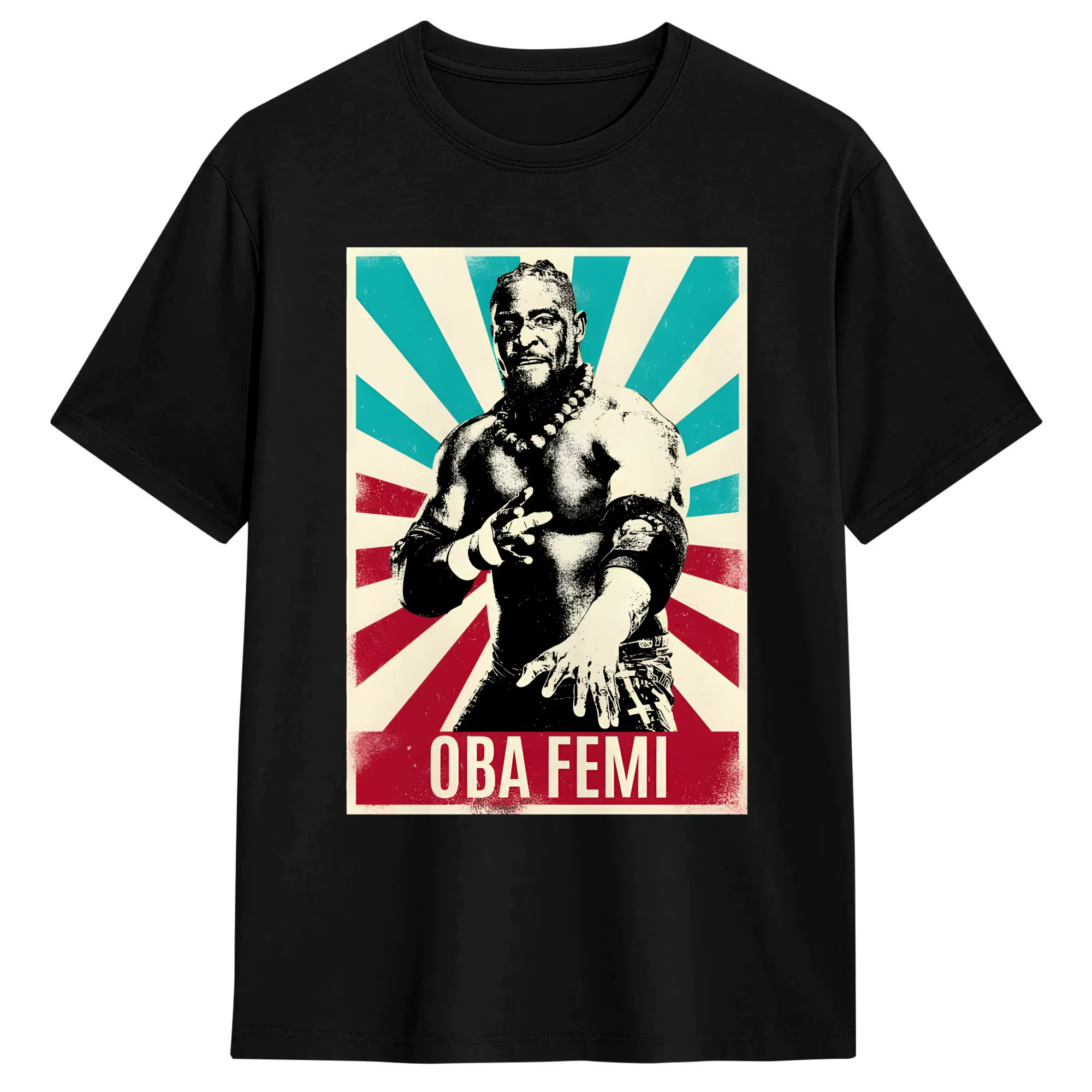 T-shirt vintage rétro Oba Femi pour hommes, t-shirts amusants Y2K, t-shirt d'été à col rond, t-shirt