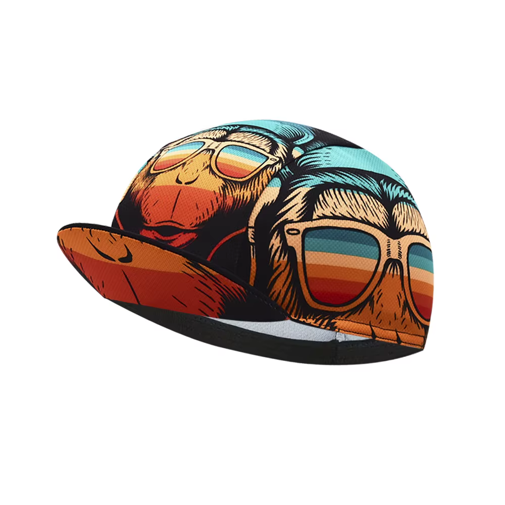 Nouveau Casquettes de cyclisme classiques Cool singe respirant unisexe Gorra Ciclismo JIASHUO