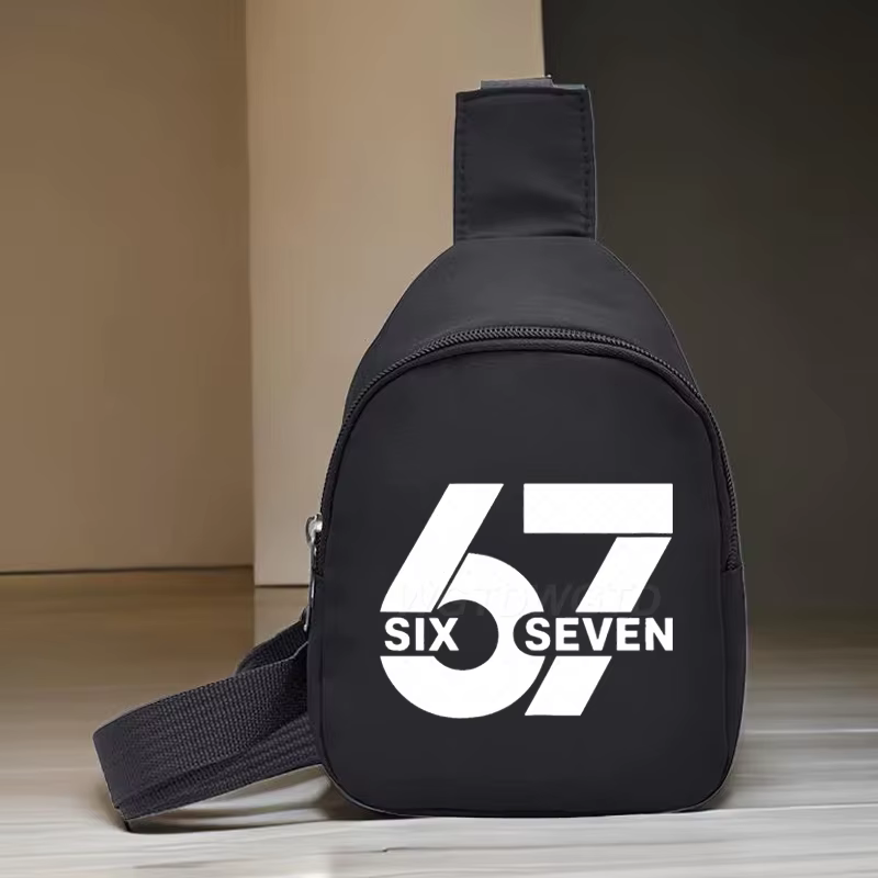 Sac de poitrine pour enfants 67 Six Seven, sacs à main pour bébés filles et garçons, sacs à bandouli