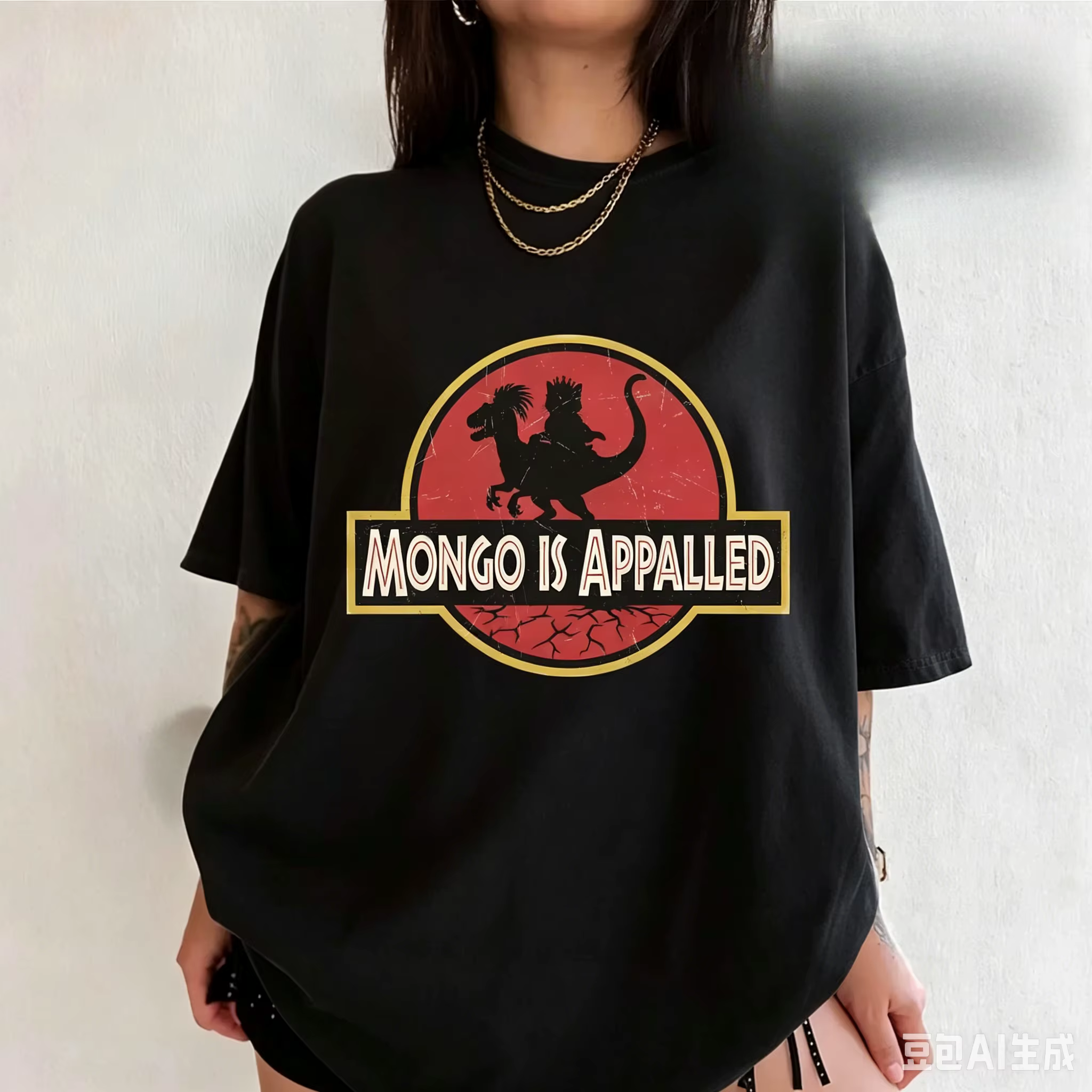T-shirt Summer Mongo Is Appalled, Dungeon Crawler Carl Donut Mongo Sci-Fi Tee, T-shirt d'été unisexe