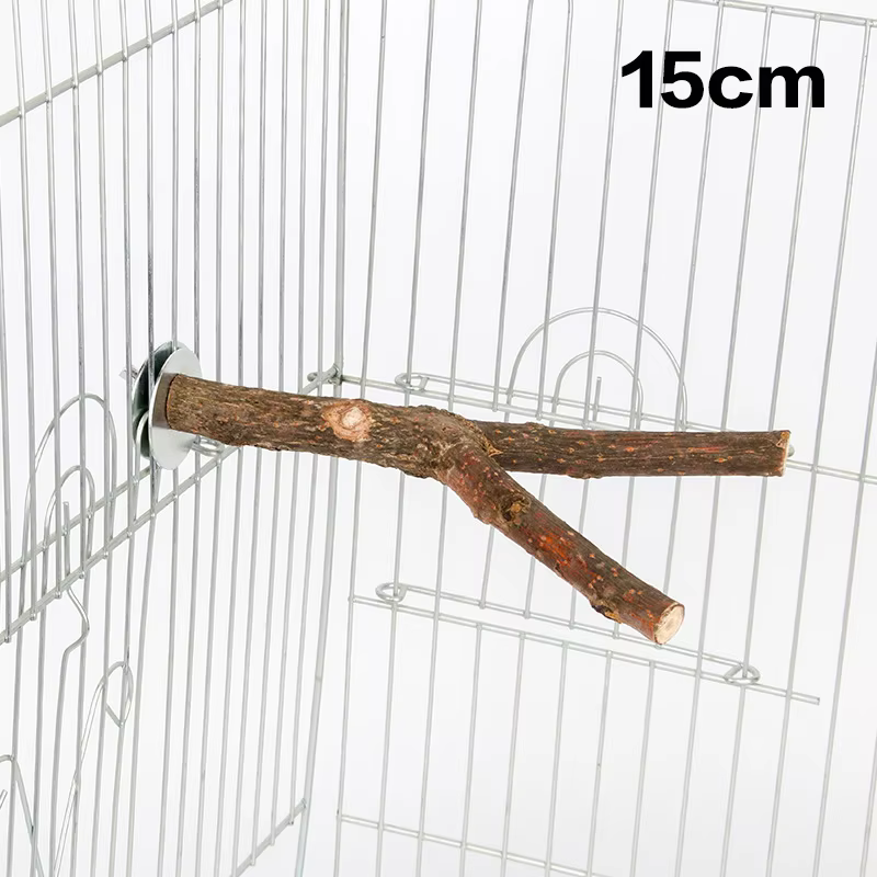 Accessoires pour oiseaux, 1 pièce, 15/20/30cm, bâtons de Cage à oiseaux, support en bois, perchoirs 