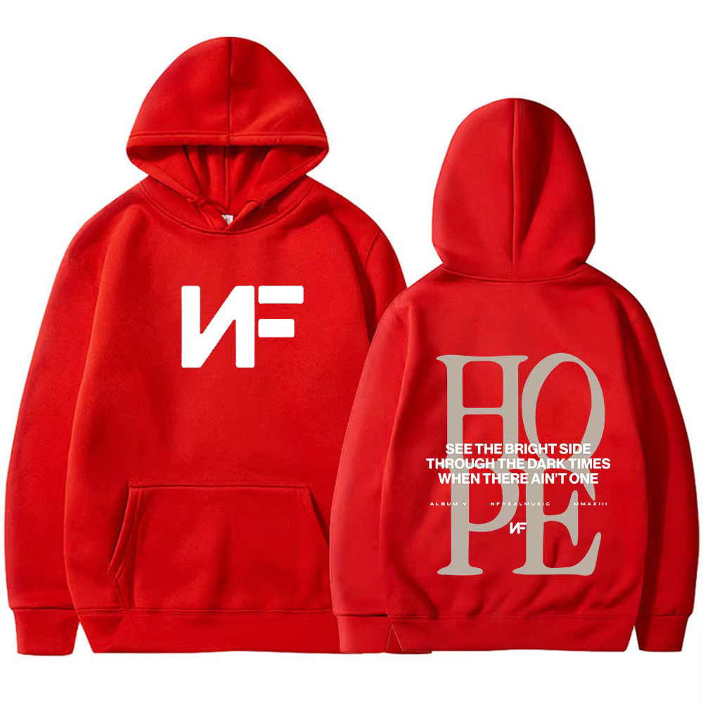 Rappeur Nf Hope Tour sweat à capuche Harajuku à manches longues surdimensionné pull hommes femmes vê