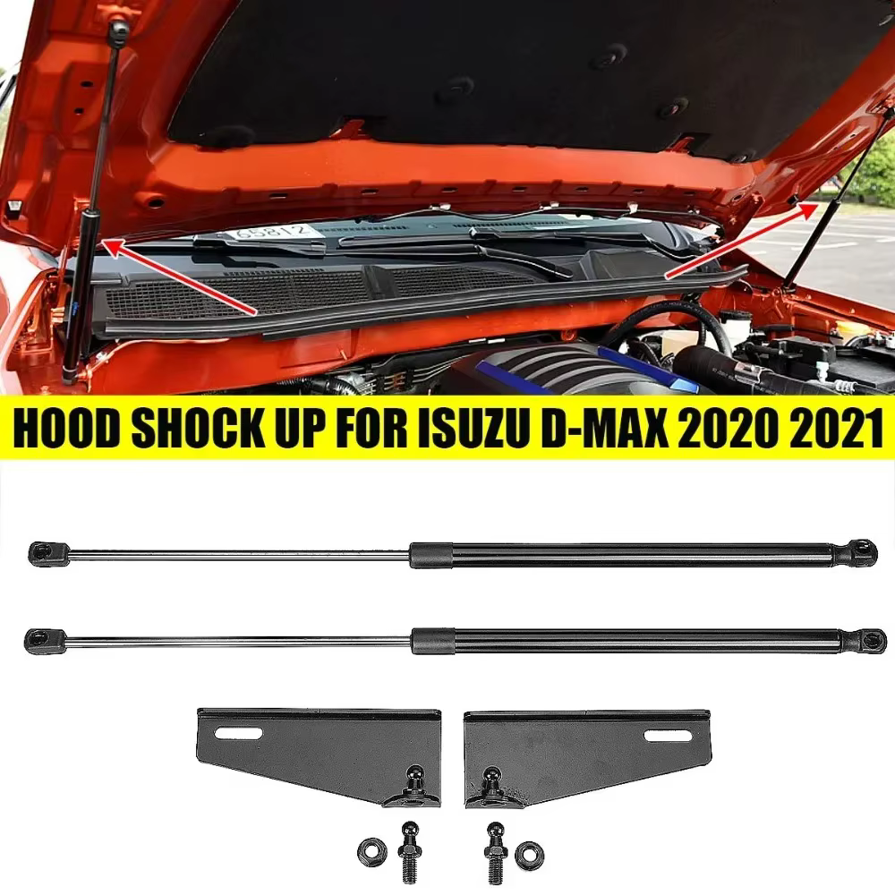 514-up-Amortisseur de capot avant, vérins à gaz, support de levage, accessoires pour Isuzu D-Max 201