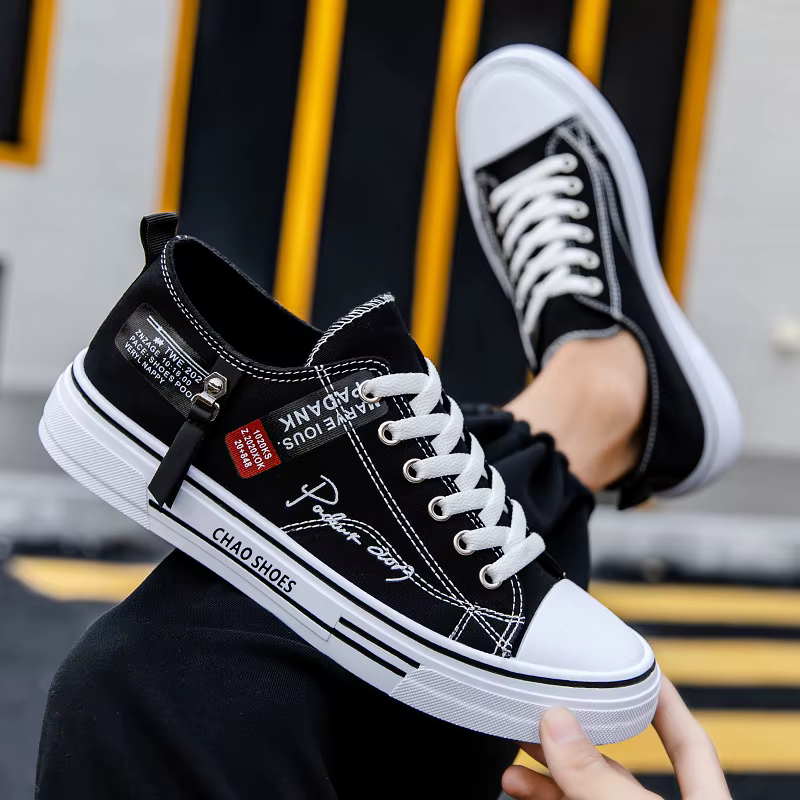 Chaussures en toile respirantes pour hommes, baskets décontractées pour hommes, chaussures de sport 