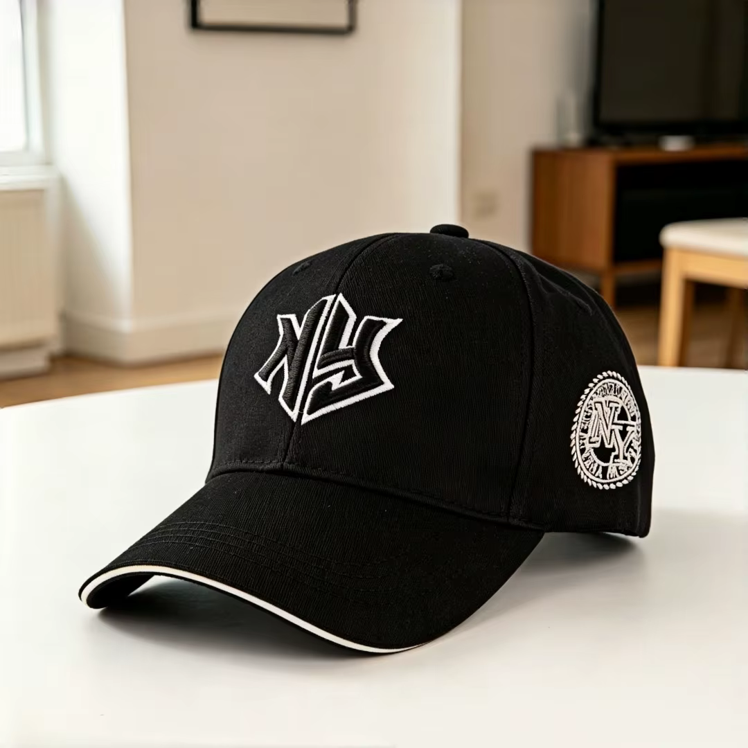 Casquette de baseball brodée avec le logo de l'équipe de New York, adaptée aux hommes et aux femmes,