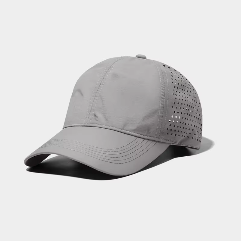 Casquette de baseball grande taille pour homme, été, coton, maille respirante, séchage rapide, snapb