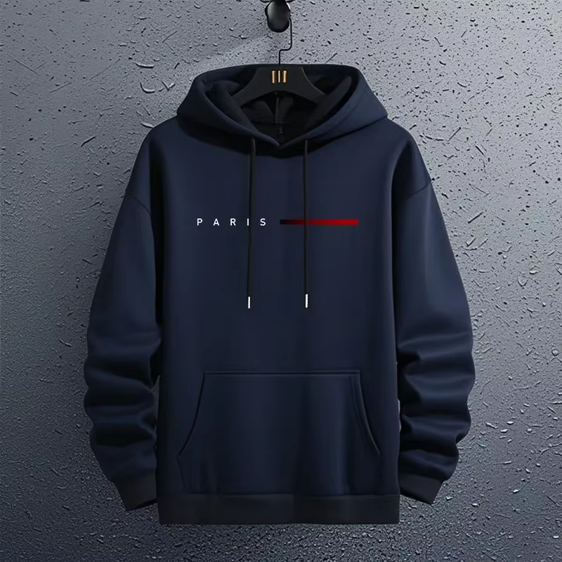 Sweat-shirts à capuche pour hommes Paris Fashion, pour toutes les saisons, décontractés, sportifs, 2