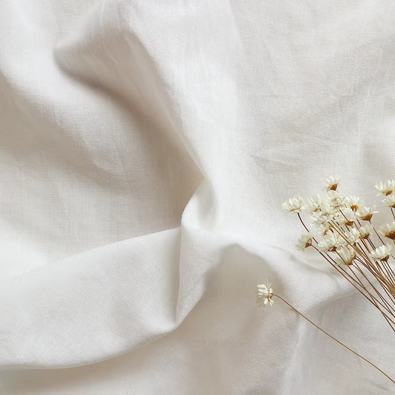 50x150cm Blanc Mince 100% Coton Doublure Tissu Pour BRICOLAGE Couture Vêtements De Fond Accessoires 