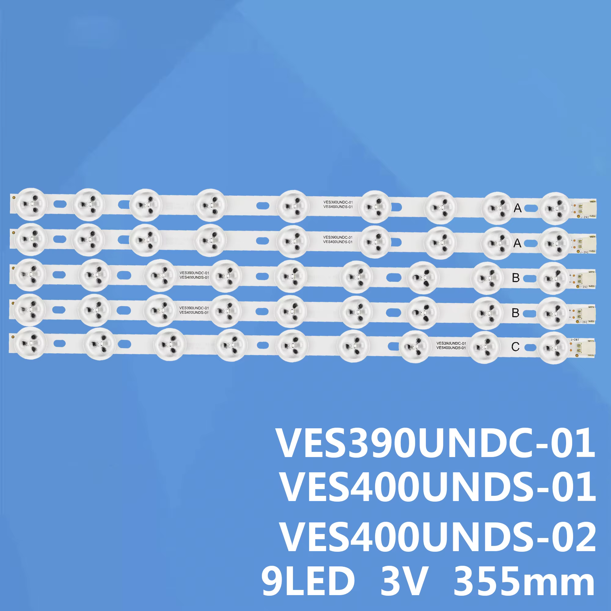 Nouvelles barres TV LED pour VESTEL K40DLV2F VES400UN VES400UNDS01B D40F185N3C VES390UNDC 01 40 BMS 