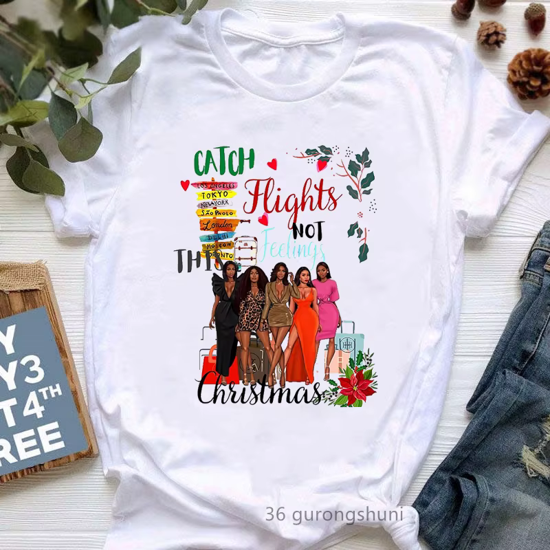 T-shirt imprimé de l'équipe d'anniversaire de Las Vegas pour femmes, chemise de voyage pour filles, 