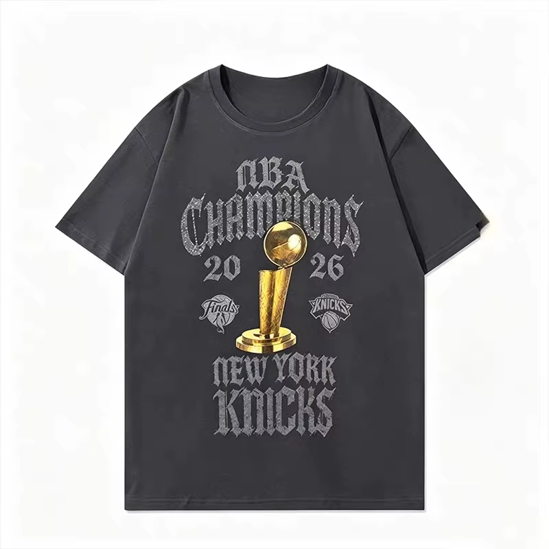 T-shirt noir pour homme, imprimé vintage avec portrait de joueur de basket-ball, col rond, manches c